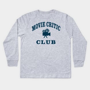 Movie Critic Club Kids Long Sleeve T-Shirt